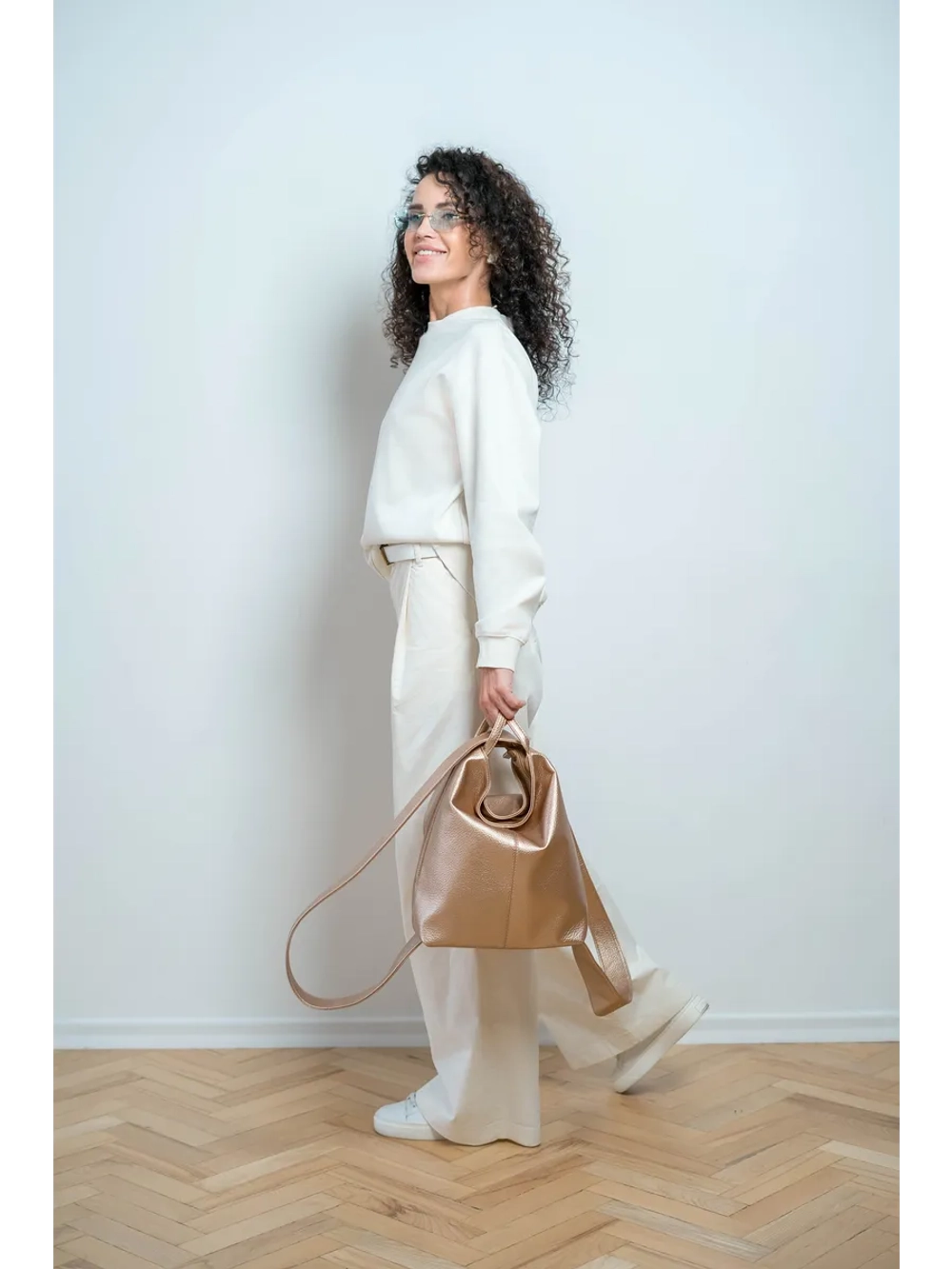 Сумка рюкзак через плечо большая трансформер