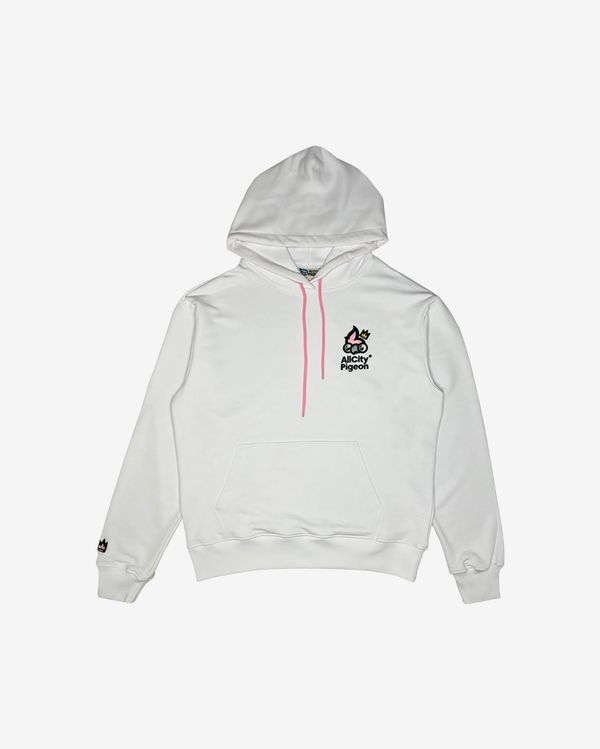 Худи Pink Logo белый - фото 1