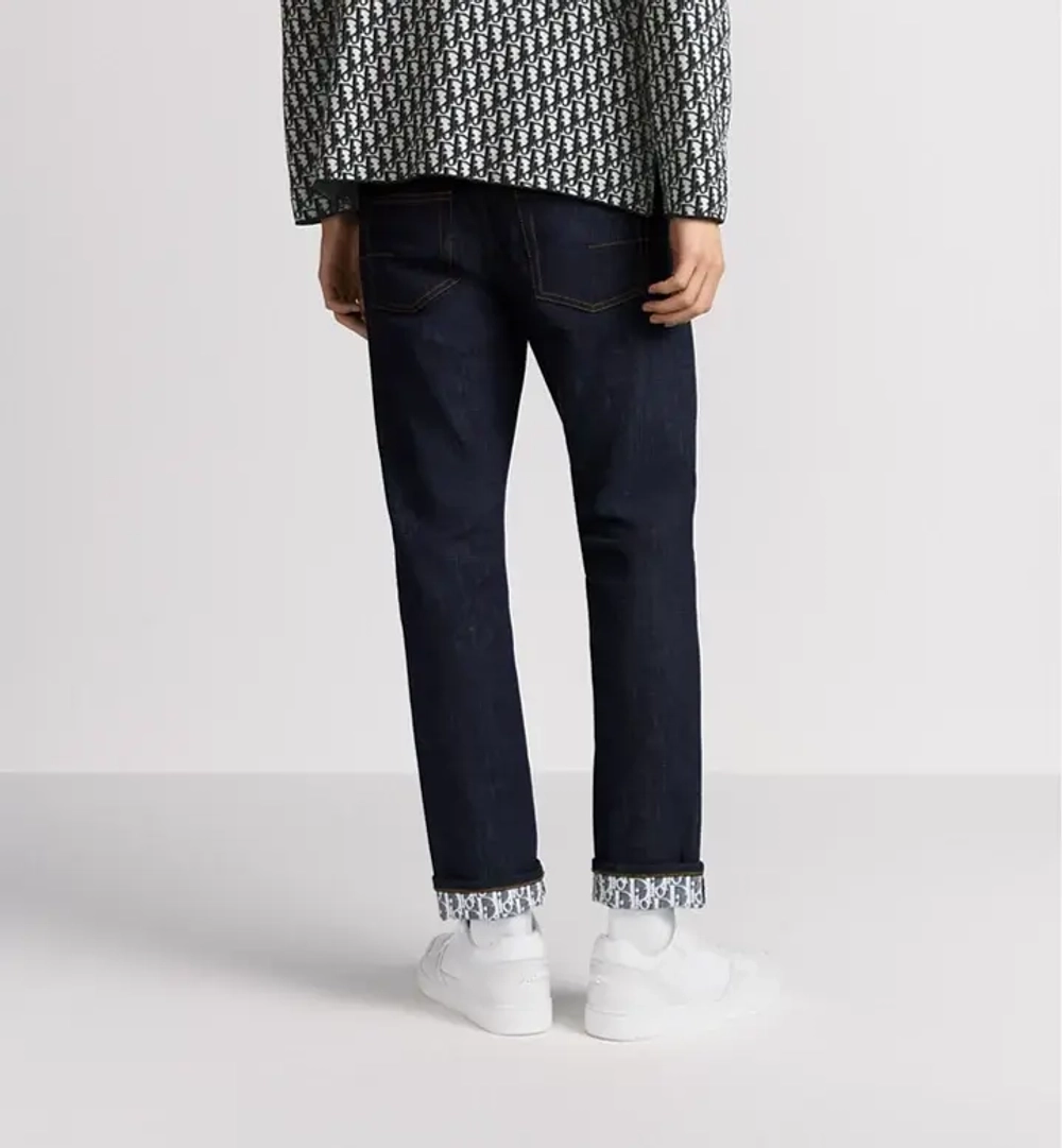 Джинсы Long Slim-Fit Dior Oblique