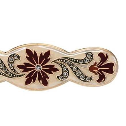 Заколка для волос Clara Bijoux Красные Астры G24764-24 BR/S