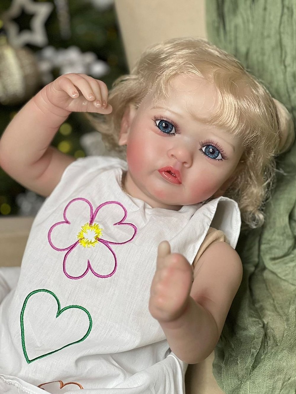 Кукла Реборн мягконабивная 60см в пакете (FA-833)