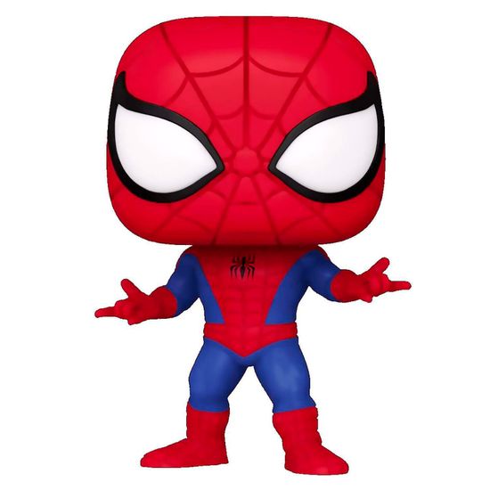 Фигурка Funko POP! Bobble Marvel Animated Spider-Man Spider-Man (Exc) 58871 / Фигурка Фанко ПОП! по мотивам вселенной "Марвел", Человек-паук