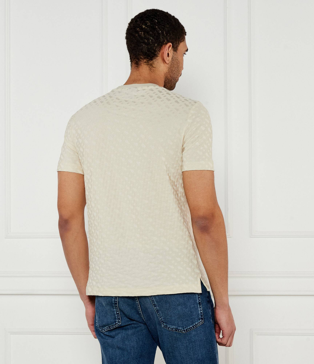 Футболка H-Thompson 80 BOSS BLACK - бежевый(50537131)