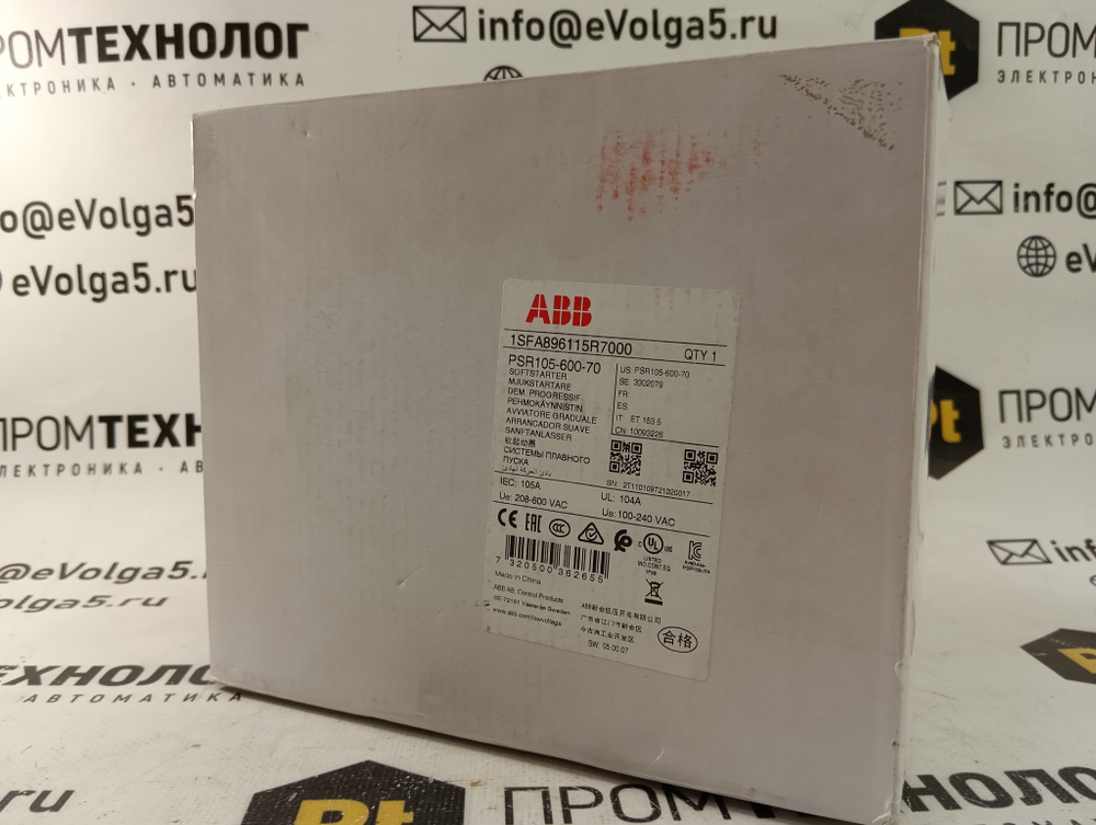 ABB PSR105-600-70 новое
