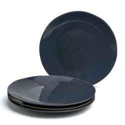 НАБОР ТАРЕЛОК ОБЕДЕННЫХ BRONCO "CONCEPT" 4 ШТ. 27,5 СМ СИНИЙ