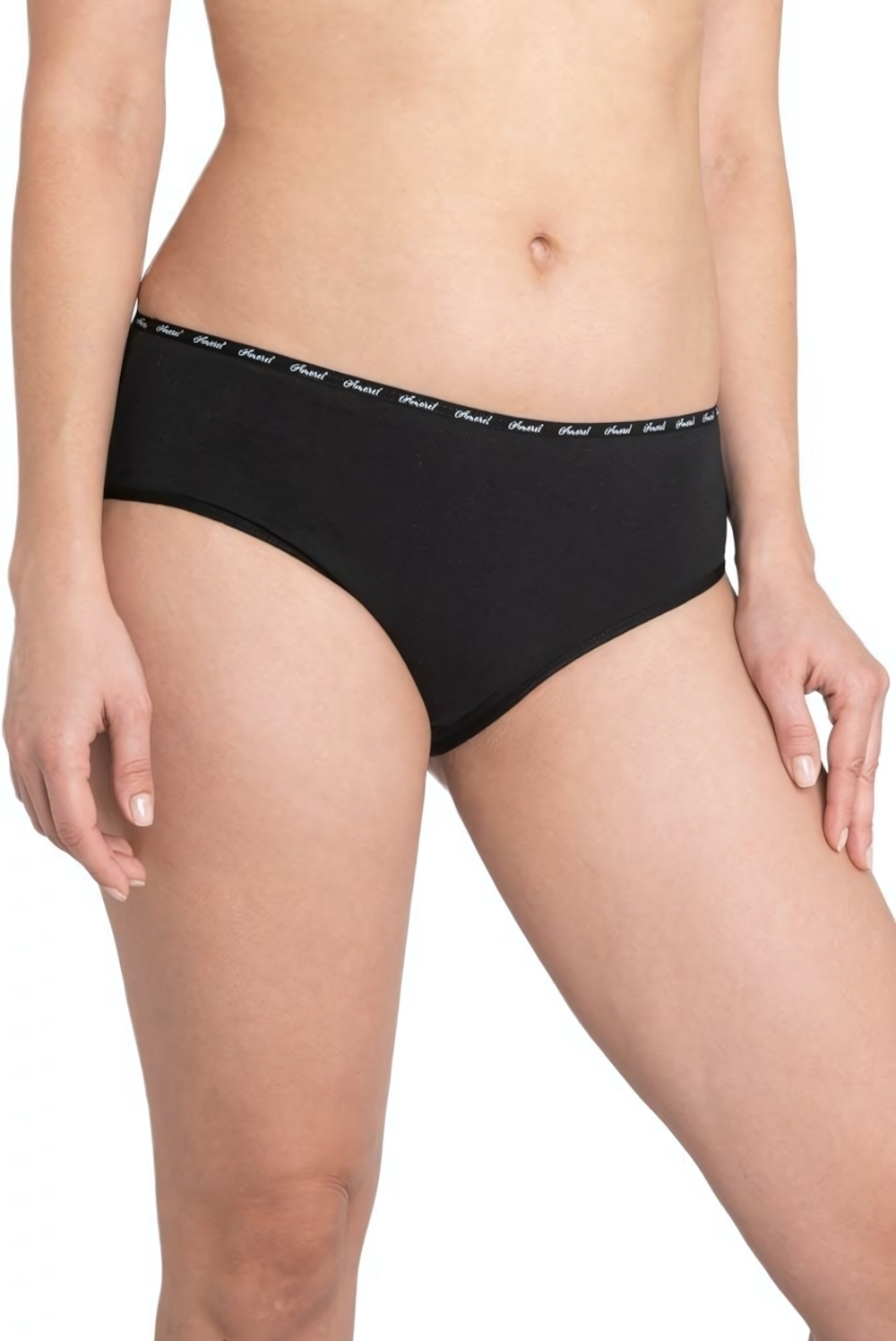 Трусики-слипы с широким бочком (Размер: XL) (Цвет: белый)