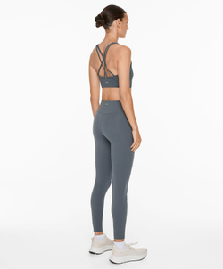 Oysho Спортивный бюстгальтер с бретелями на спине, стальной