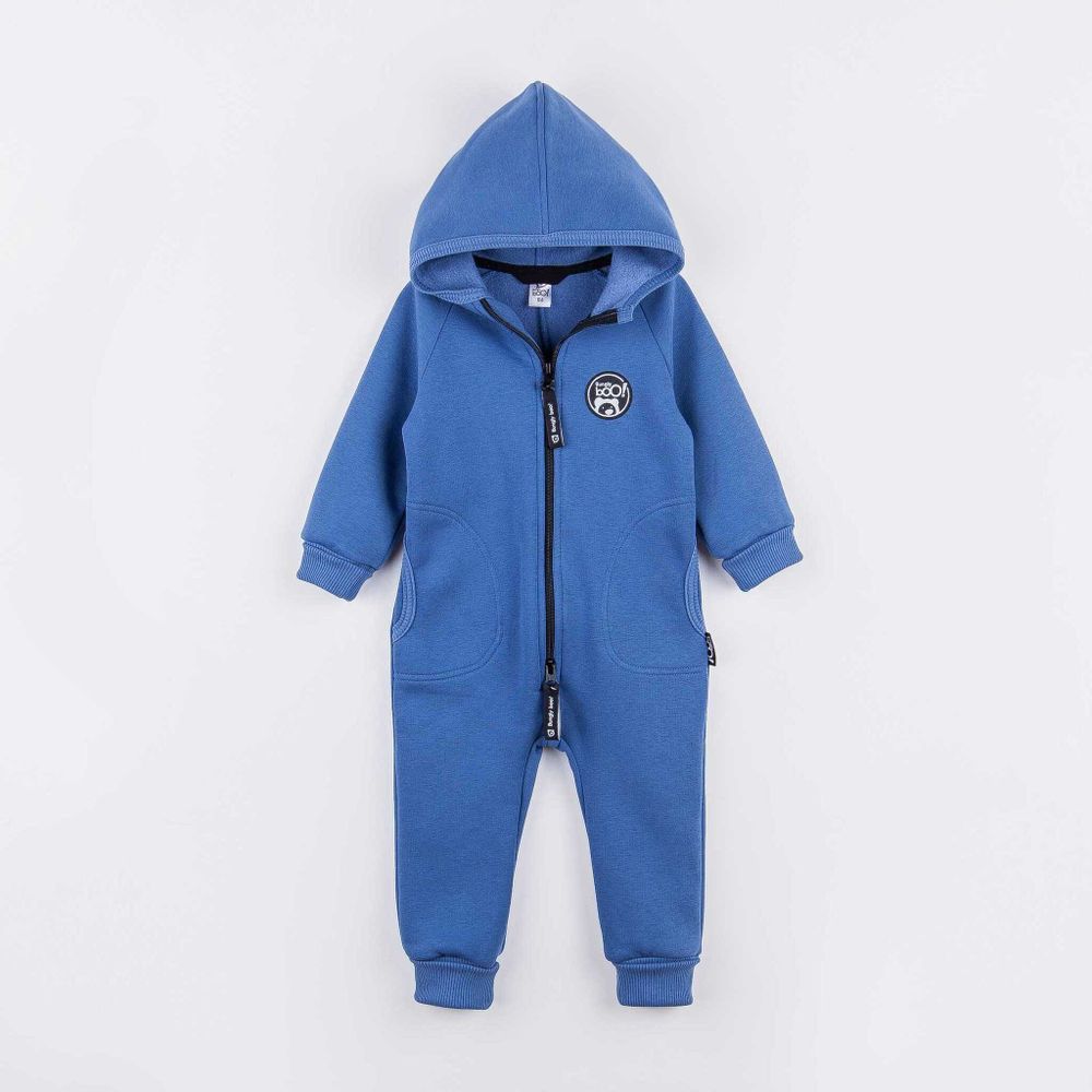 Комбинезон с карманами "Деним" утепленный