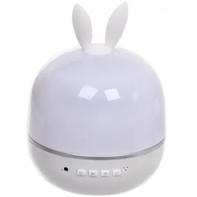 Диско-шар «Fantasy - Зайка» (в комплекте 6 картинок) 13*14 см, 5 реж, батарейки 4хАAА, USB, RGB (220V)