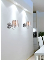 Светильник настенный  1787/1W E14*1*40W хром,металлик