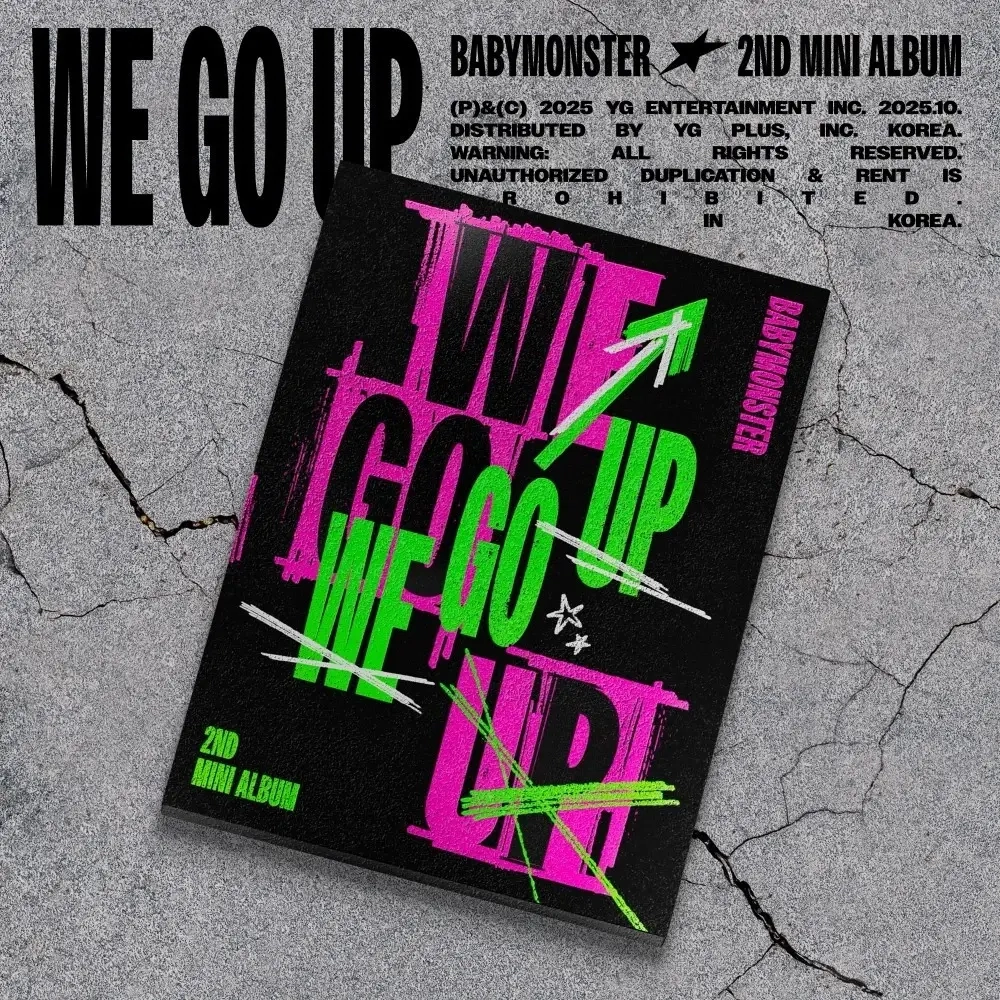 Альбом BABYMONSTER - WE GO UP [Up ver.]