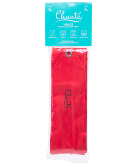 Лента для художественной гимнастики Voyage, 4 м, красный