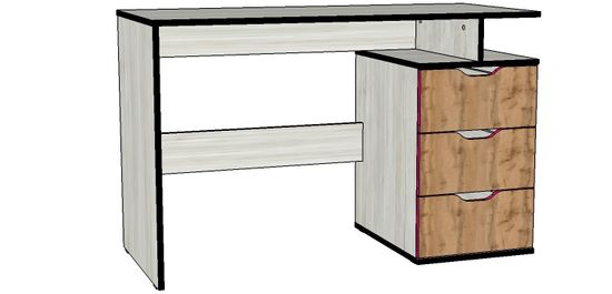 Стол ЛАВОРО-8 правый