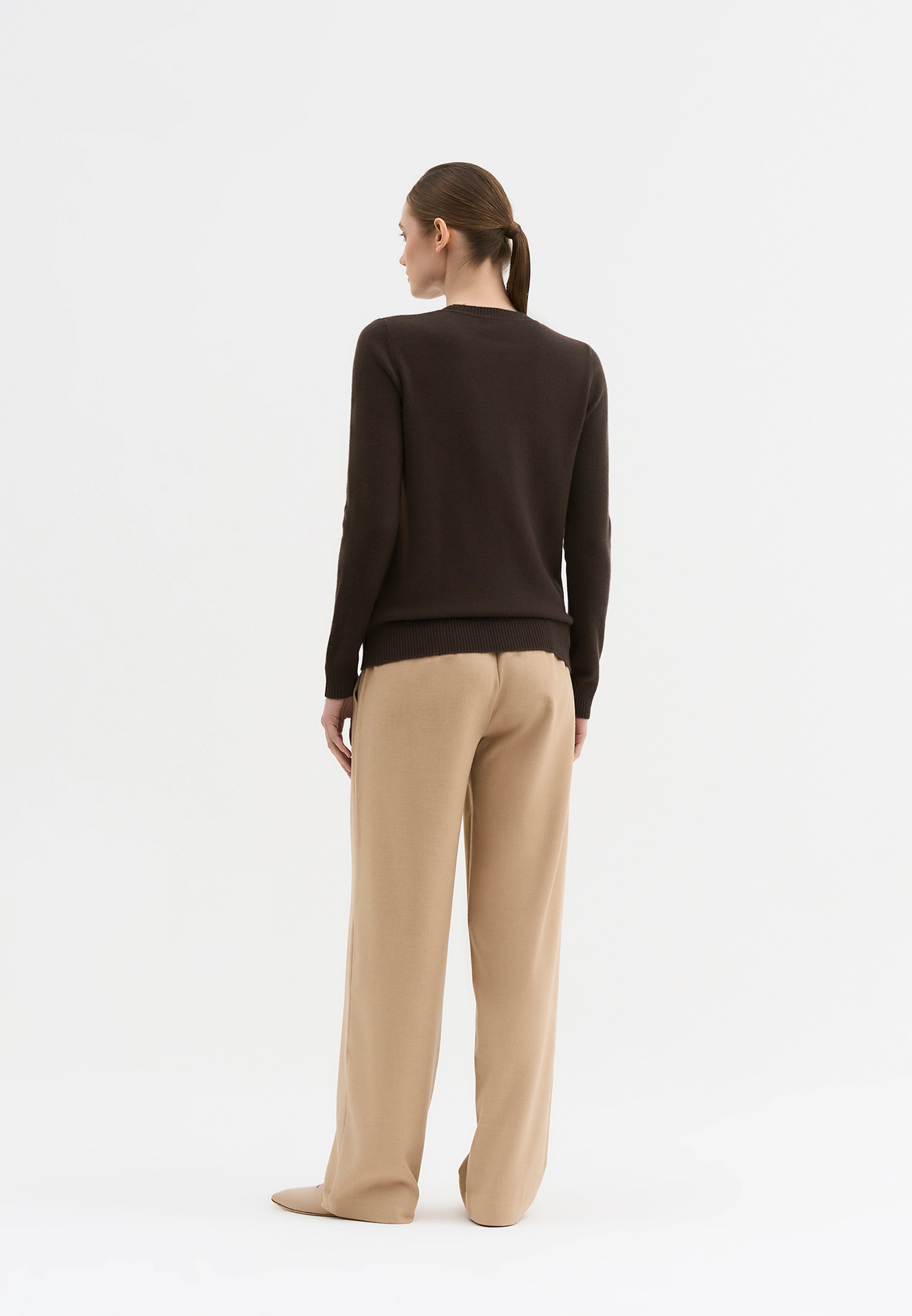 Кашемировый пуловер