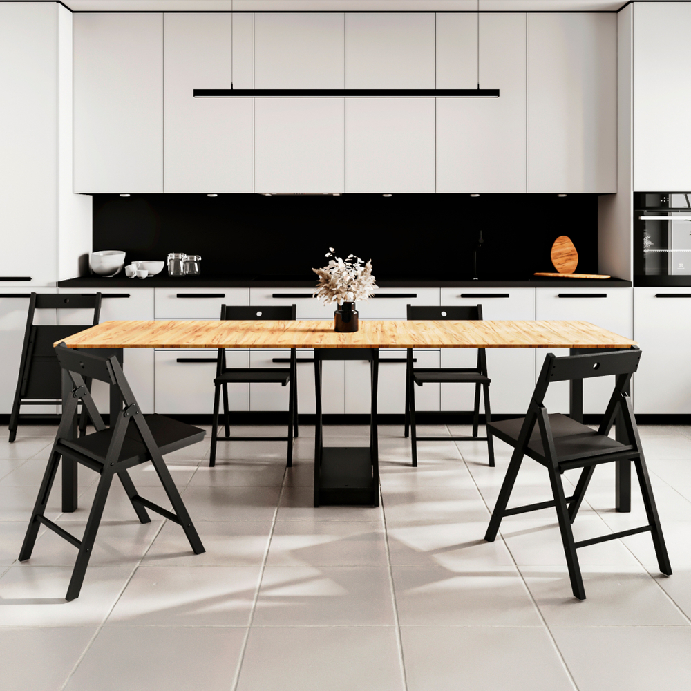 Стул раскладной LIBRA 2, цвет черное дерево