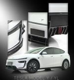 Карбоновый обвес для Tesla Model Y YL РЕСТАЙЛИНГ 2025+ Тесла аэродинамический тюнинг