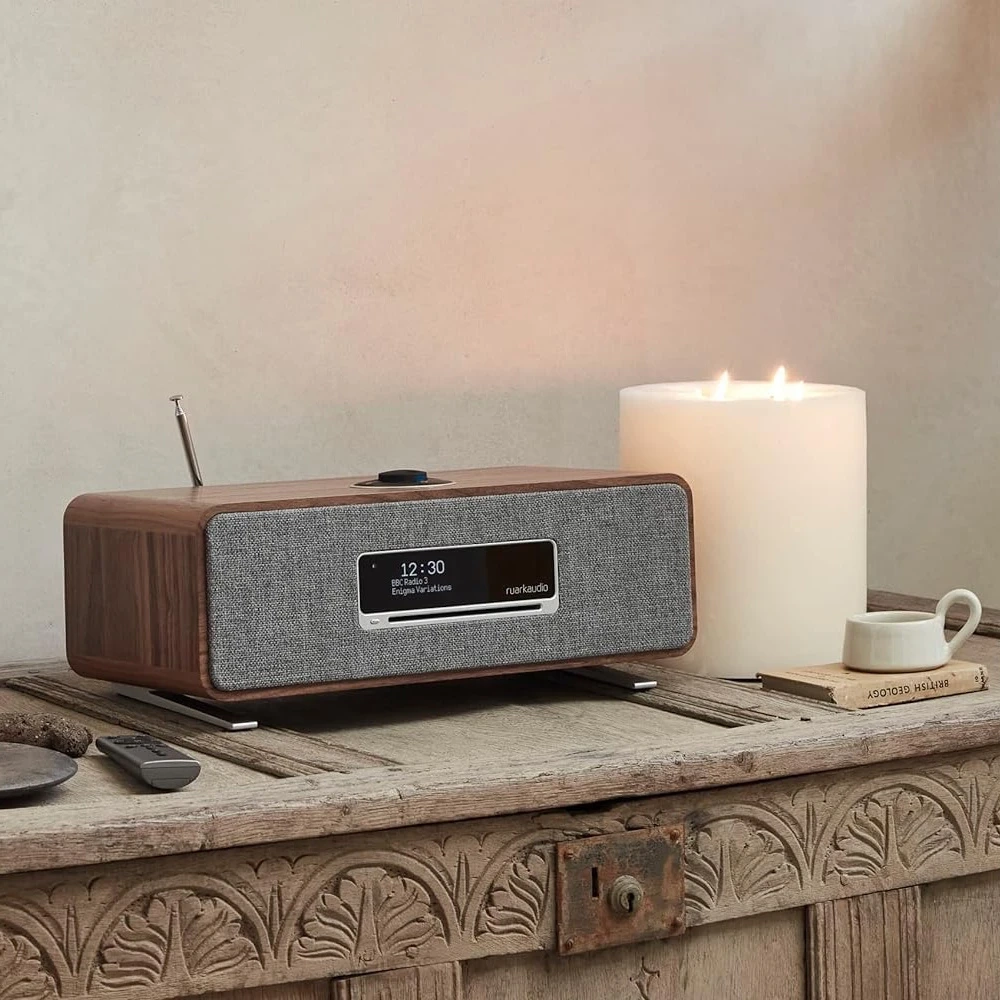 Ruark R3S Walnut — комбинированная стереосистема с CD, радио и стримингом