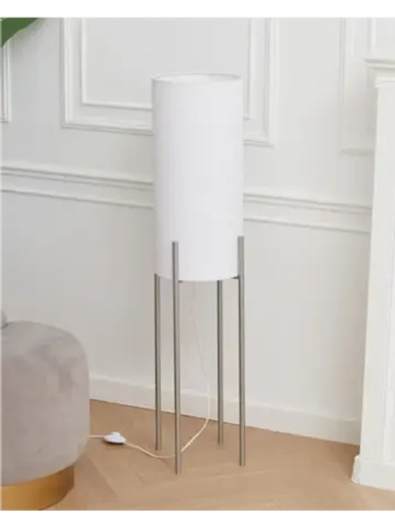 Торшер напольный с абажуром в гостиную современный