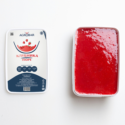 Фруктовое пюре Клубника, Agrobar, Россия