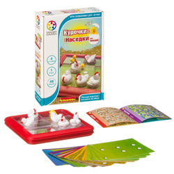 Логическая игра головоломка Курочки-наседки для малышей