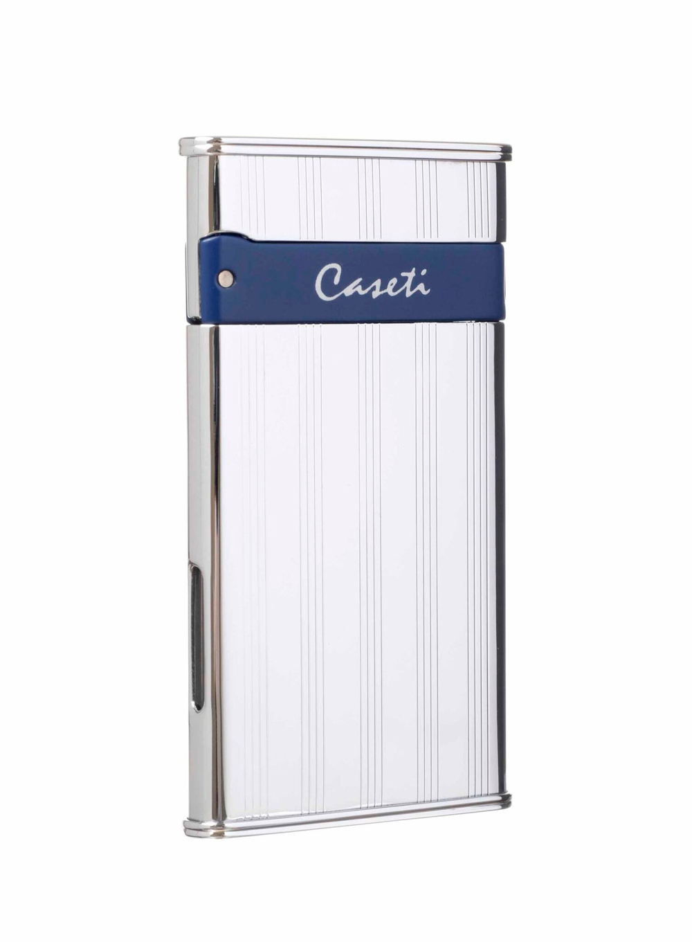 Зажигалка Caseti, турбо, тонкая, хром CA418-4