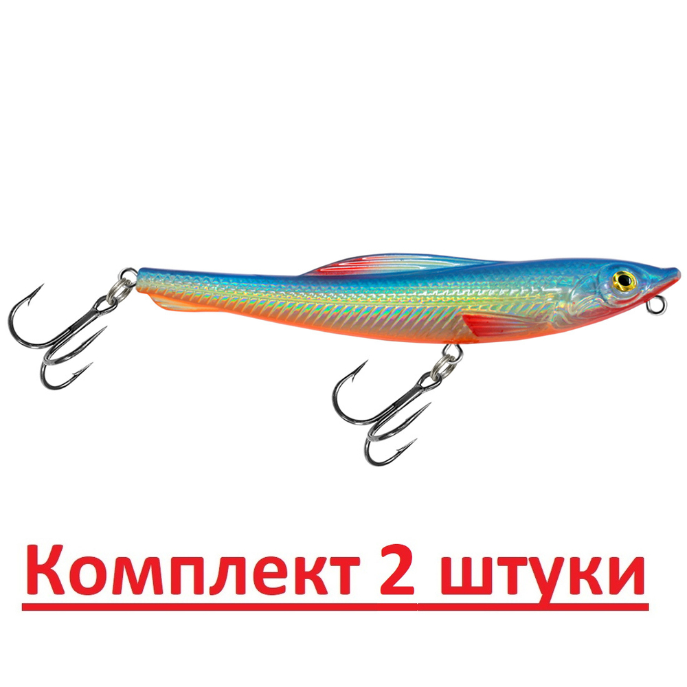 Воблер Волкер CRAZY DOG Floating 100mm,