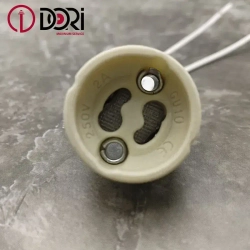Патрон DORI керамический для лампы GU10, (5шт)