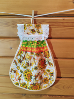 Набор кухонных полотенец, 3 шт , 45х60 см , рогожка