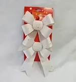 Бант на ёлку «Волшебство» (набор 2 шт) 13*17 см, Золото