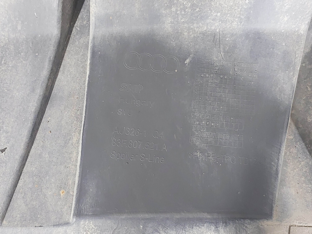 Бампер задний в сборе Audi Q3 (F3) 18-нв Б/У Оригинал 83F807067