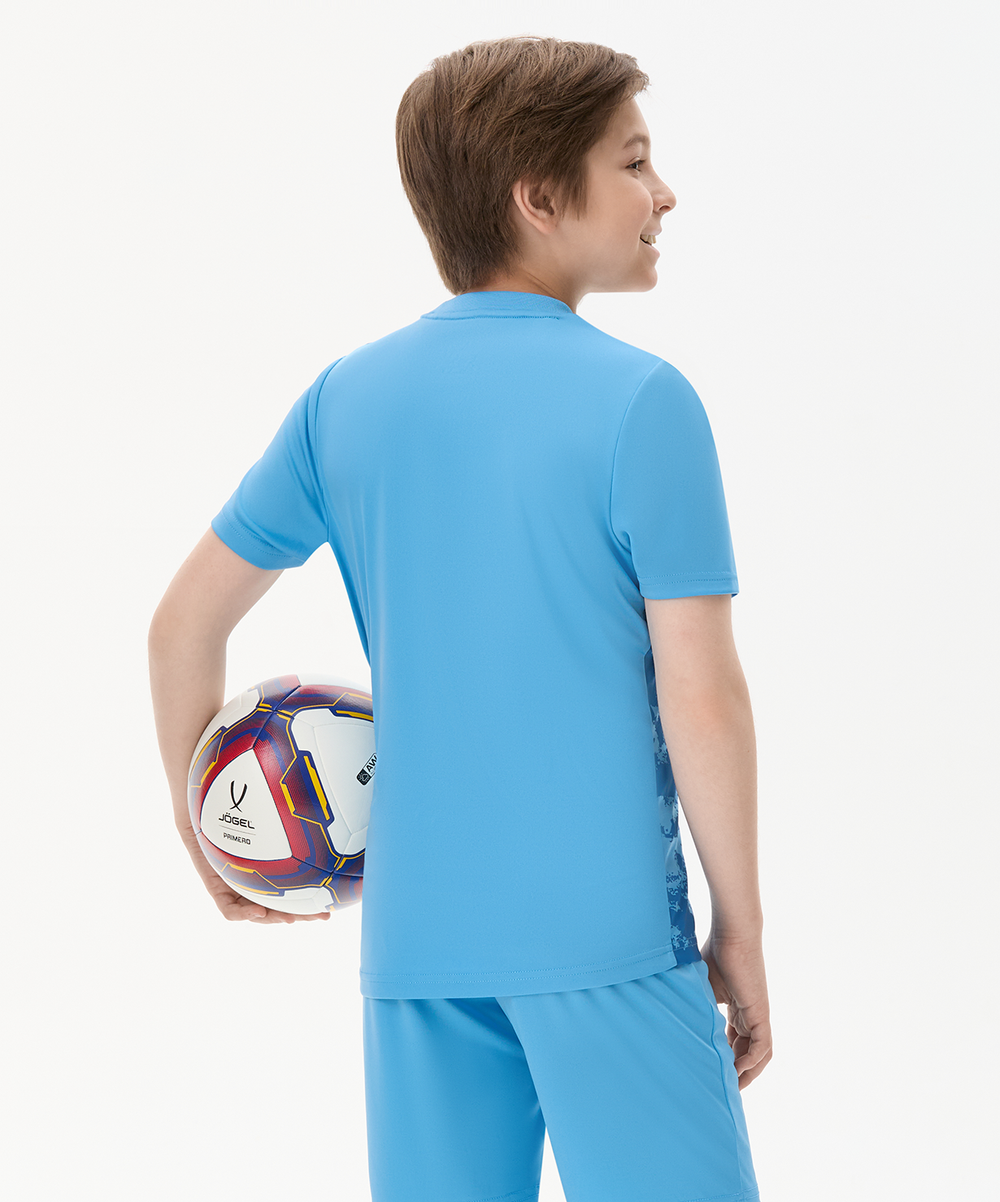 Футболка вратарская DIVISION PerFormDRY SPLASH GK Jersey, голубой, детский