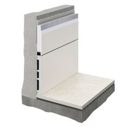 Скрытый профиль Invisible под покраску, 2000x13,5x131 мм