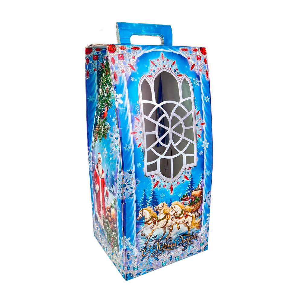 Коробка из мгк "Тройка", 43х25х23,5 см