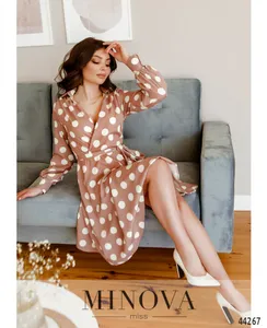 Платье 1078Н-пудровый Minova