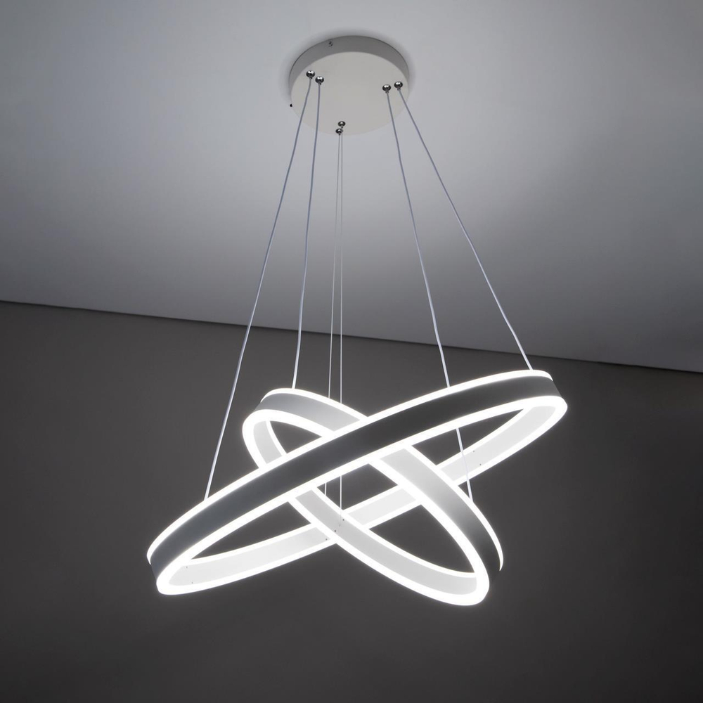 Подвесная светодиодная люстра Citilux Дуэт CL719640