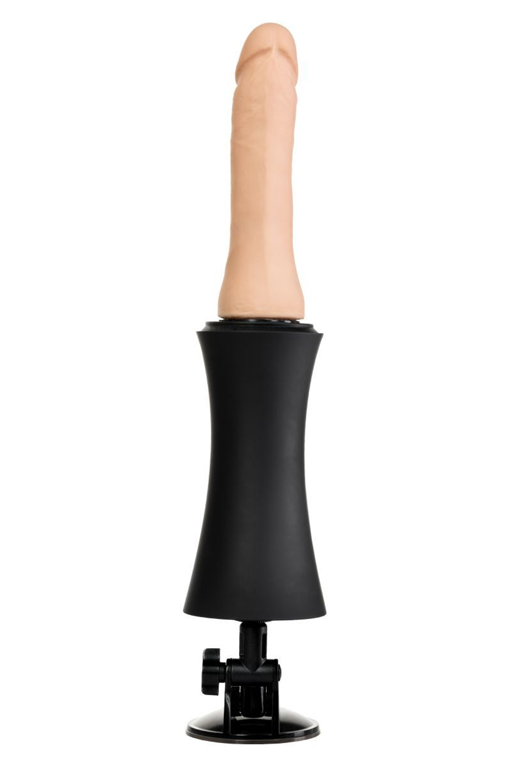 Секс-машина с телесной насадкой HandBang MotorLovers (Цвет: черный с бежевым)