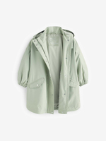 Плащ с капюшоном для девочки Next AD5-941, Мятный