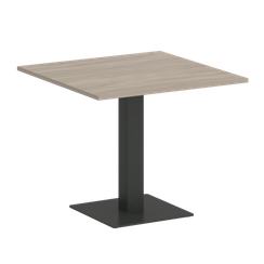 Home Office Стол квадратный VR.SP-5-90.2 Дуб Аттик/Металл Антрацит 900*900*753