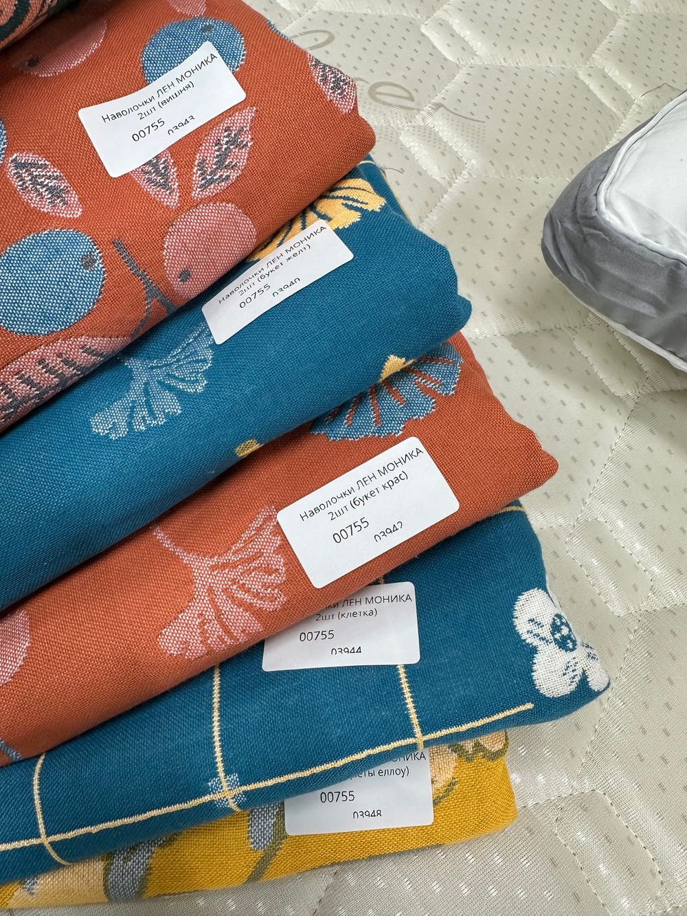 Наволочки ЛЕН МОНИКА 2шт