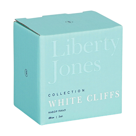 Набор пиал 2шт 90мл Liberty Jones White Cliffs