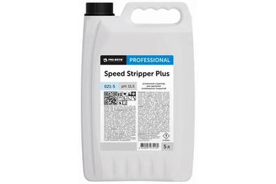 Усиленный стриппер для удаления полимерных покрытий Pro-brite SPEED STRIPPER PLUS 021-5, 5 л.