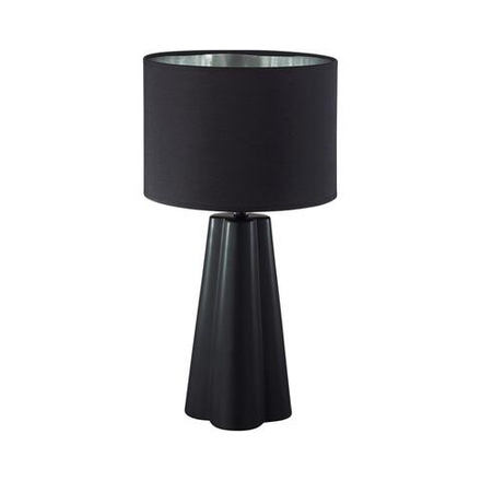 8124/1T COMFI LN26 478 черный, керамика/текстиль Настольная лампа E27 1*60W 220V HINAMI