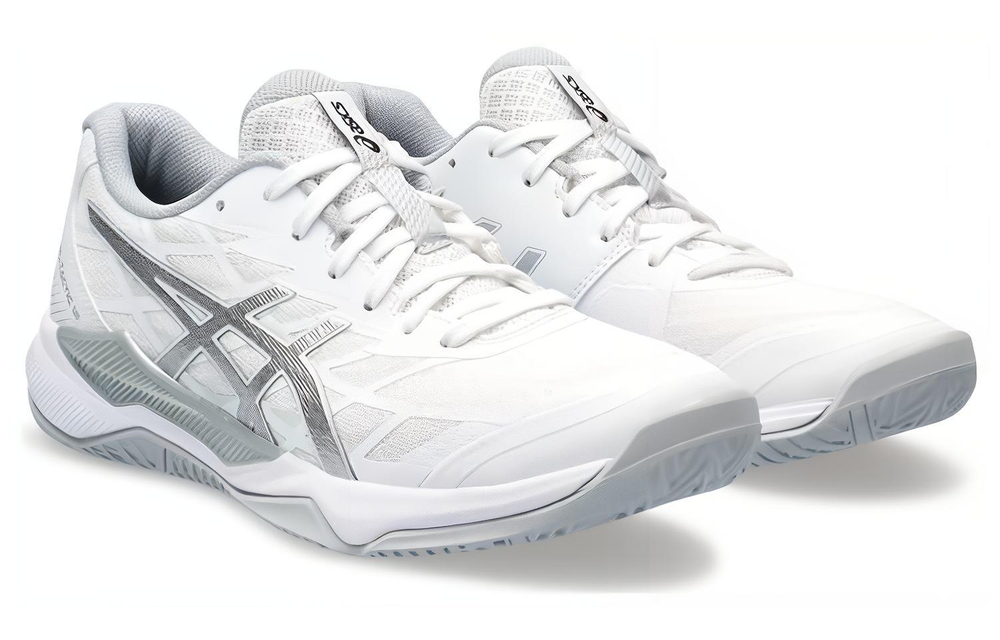 ASICS Gel Tactic 12 White Pure Silver Women"s