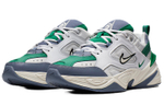 Nike M2K Tekno non-slip lightweight low-top daddy shoes for men and women the same gray-green