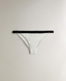 ZARA HOME ПЛАВКИ-БИКИНИ В КОНТРАСТНУЮ ПОЛОСКУ, ЭКРЮ