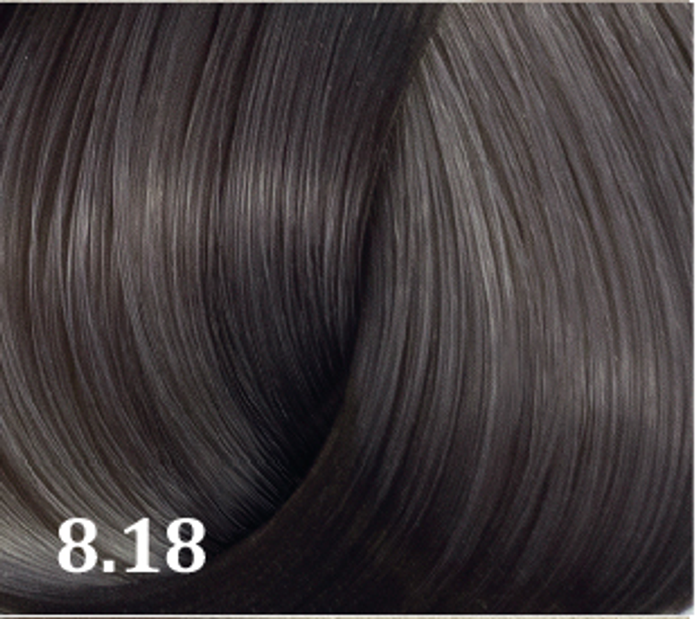8.18 светло-русый пепельно-жемчужный, безаммиачная краска Воuticle/ Atelier Hair Color Integrative