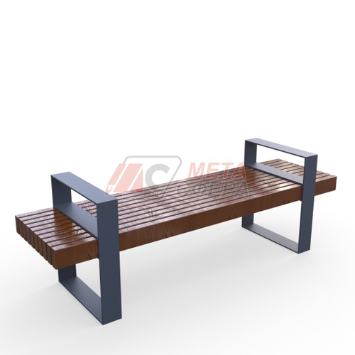 Лавка Ростов с подлокотниками