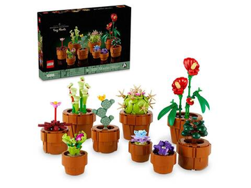 Конструктор Лего Айконс Миниатюрные растения | LEGO Icons Tiny Plants 10329 - 758 деталей (18+)