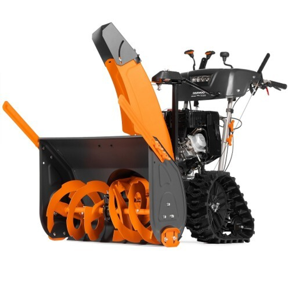 Снегоуборщик гусеничный бензиновый DAEWOO DAST 427 EFI с инжекторным двигателем