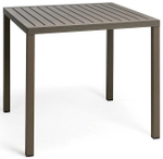Стол пластиковый обеденный Nardi Cube 80, табак